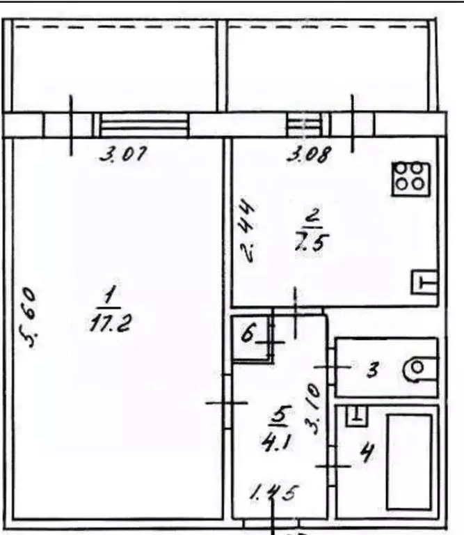 1-к кв. Кировская область, Киров ул. Никитская, 10 (33.0 м) - Фото 2