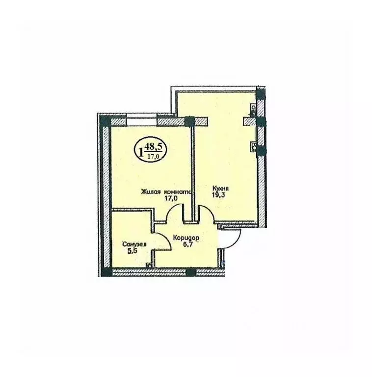 1-к кв. Ставропольский край, Предгорный муниципальный округ, Новая ... - Фото 1