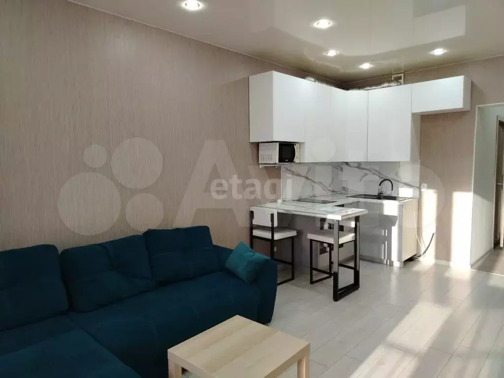 Квартира-студия, 27,3 м, 15/18 эт. - Фото 1