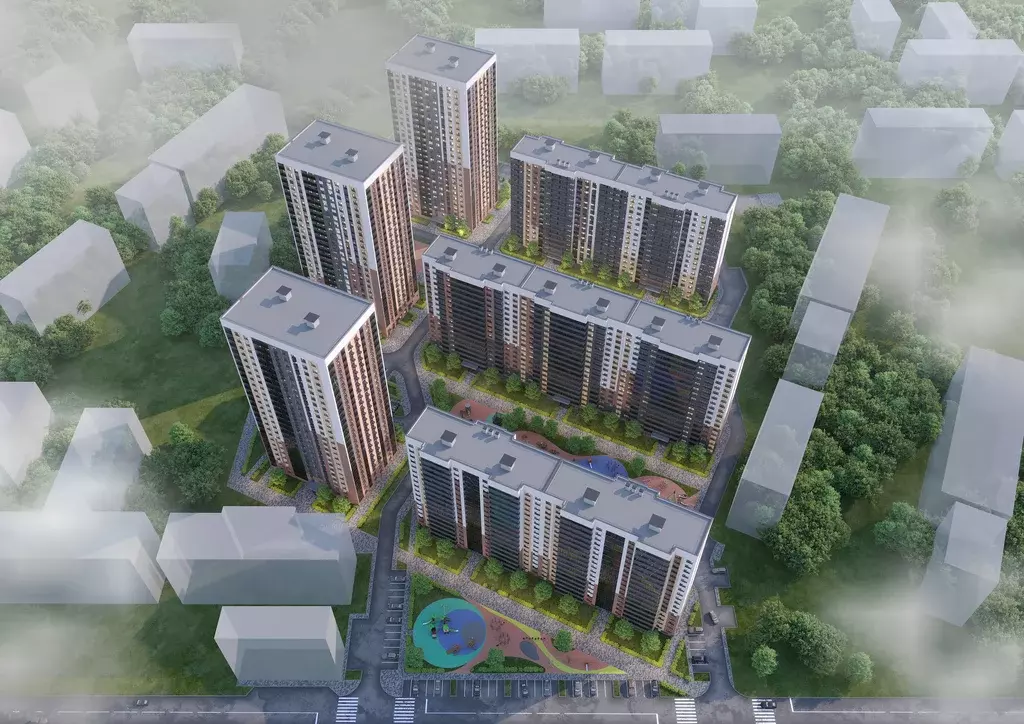 2-к квартира, 57 м - Фото 1