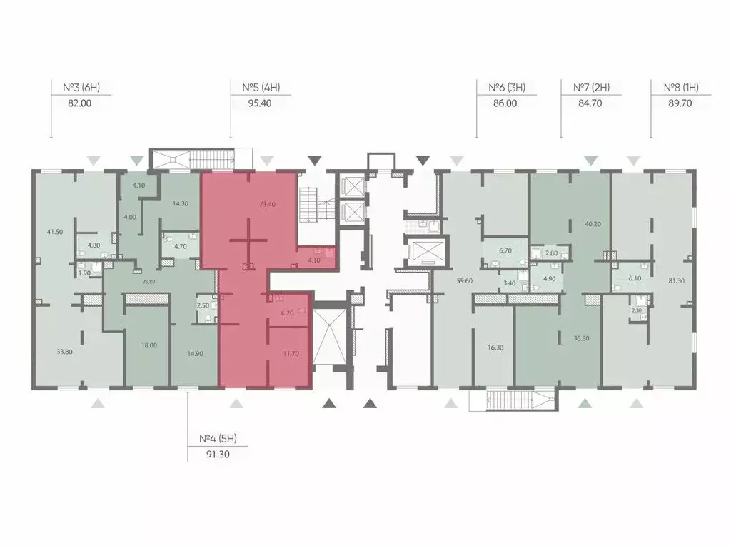 Офис (95.4 м) - Фото 2