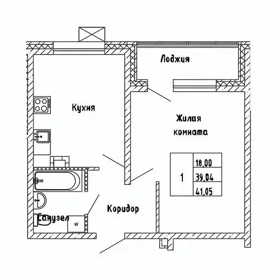 1-к кв. Сахалинская область, Южно-Сахалинск Горизонт жилой комплекс ... - Фото 0