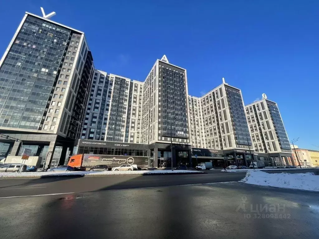 1-к кв. Санкт-Петербург ул. Салова, 61 (25.0 м) - Фото 2