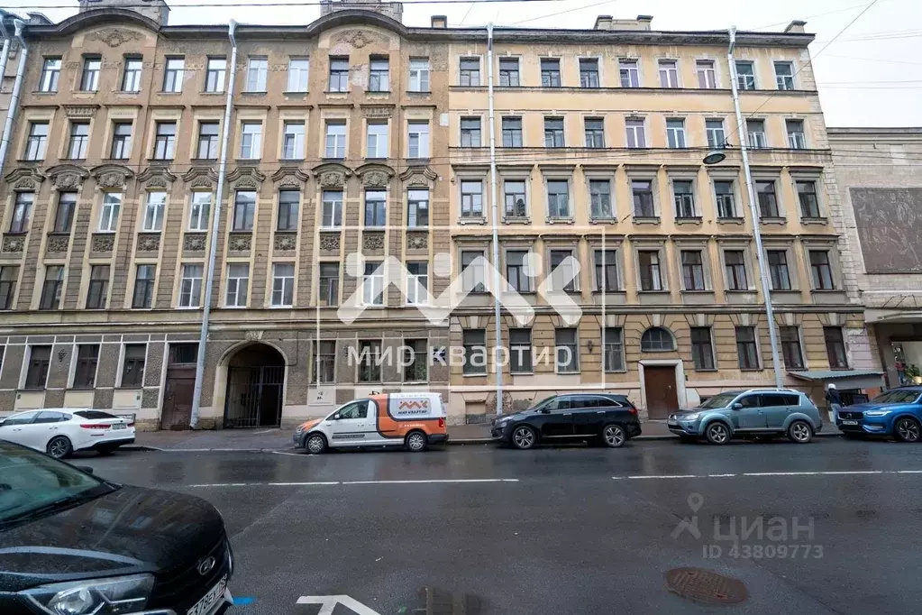 4-к кв. Санкт-Петербург Бронницкая ул., 22 (97.3 м) - Фото 1