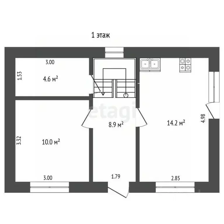 Дом в Тюменская область, Тюмень Тополя СНТ, ул. 25-я (79 м) - Фото 2