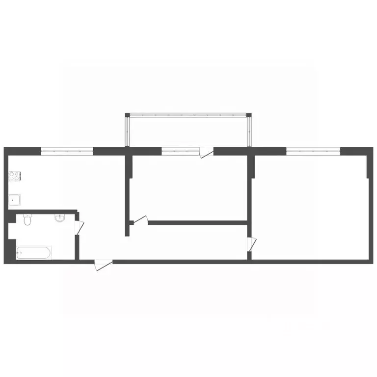 2-к кв. Саратовская область, Саратов ул. 2-я Садовая, 42/46 (52.4 м) - Фото 1