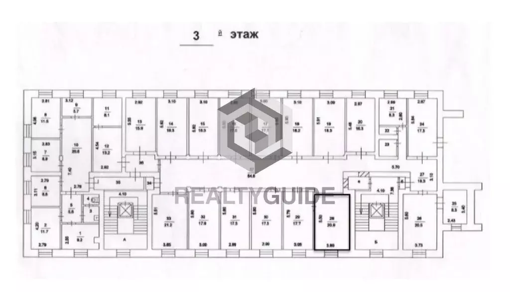 Офис в Москва Большой Саввинский пер., 9С2 (21 м) - Фото 1