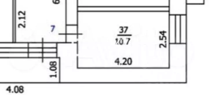 Комната Костромская область, Кострома Депутатская ул., 62 (11.0 м) - Фото 2