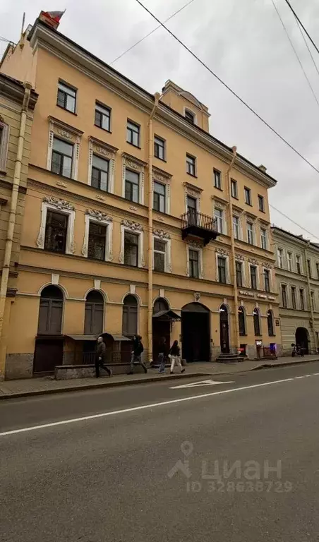 3-к кв. Санкт-Петербург Гороховая ул., 39 (65.0 м) - Фото 2