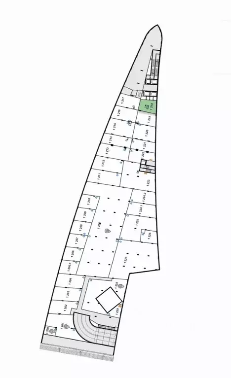 Торговая площадь в Москва ул. Заречная, вл6/1 (47 м) - Фото 1
