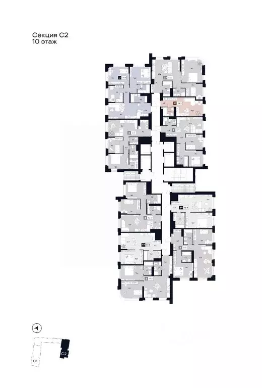 2-к кв. Москва Лодочная ул., 27К2 (62.5 м) - Фото 2