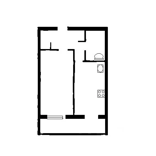 1-к кв. Санкт-Петербург ул. Маршала Казакова, 72к1 (36.0 м) - Фото 2