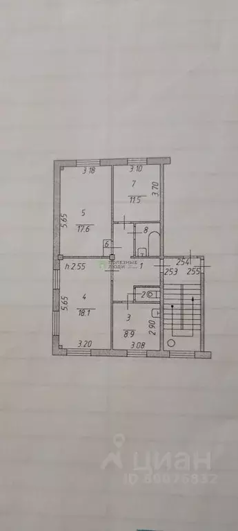 3-к кв. Иркутская область, Ангарск 7-й мкр, 16 (69.8 м) - Фото 2