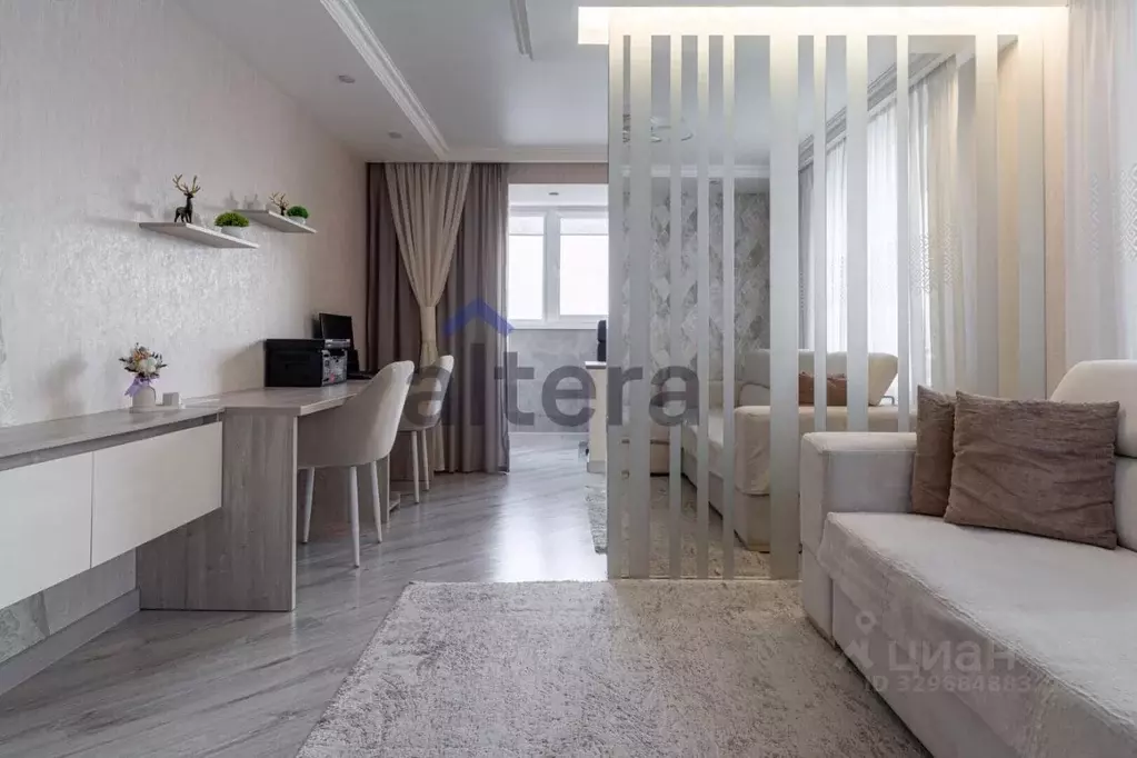 2-к кв. Татарстан, Казань ул. Хусаина Мавлютова, 17А (63.1 м) - Фото 1