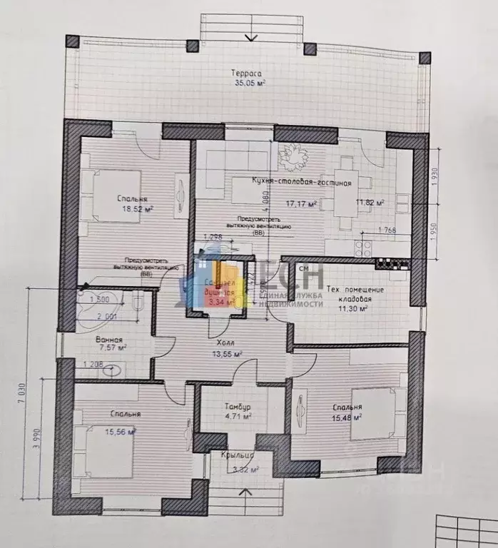 Дом в Тульская область, Тула городской округ, с. Частое  (156 м) - Фото 2