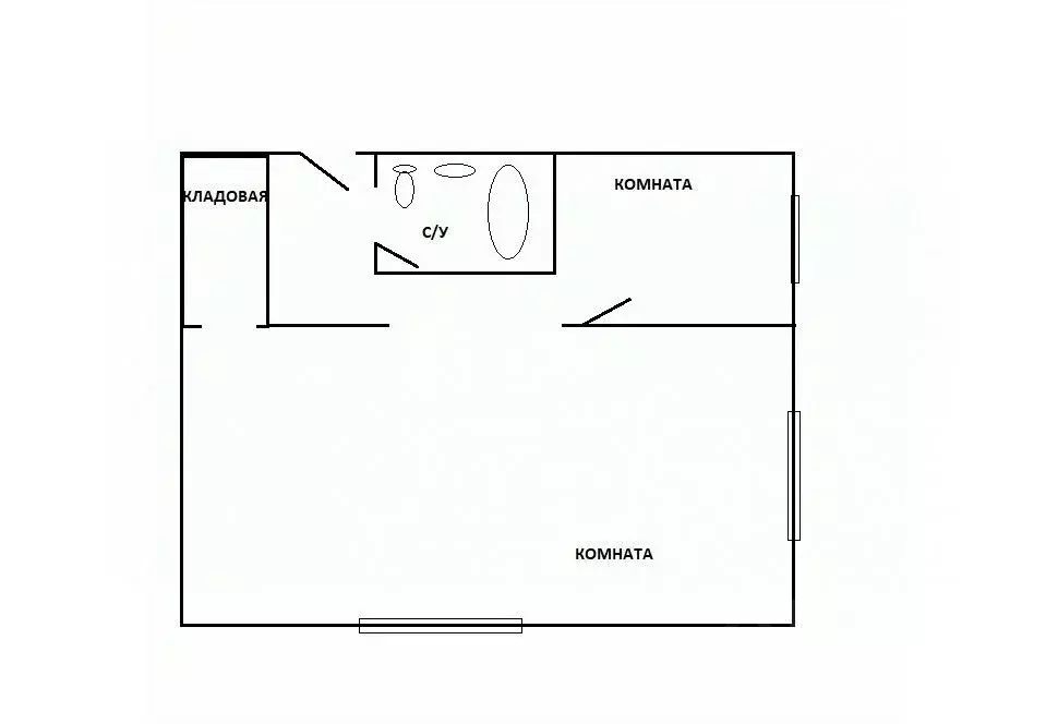 1-к кв. Тульская область, Тула ул. Сойфера, 13 (32.7 м) - Фото 1