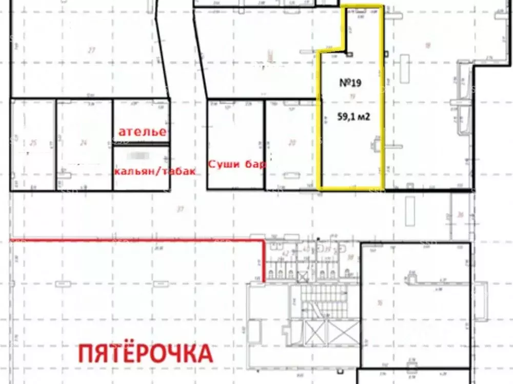 Офис в Москва Барвихинская ул., 6 (59 м) - Фото 2