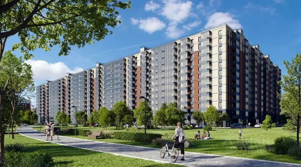 2-к кв. Ленинградская область, Кудрово г. Всеволожский район, ... - Фото 1