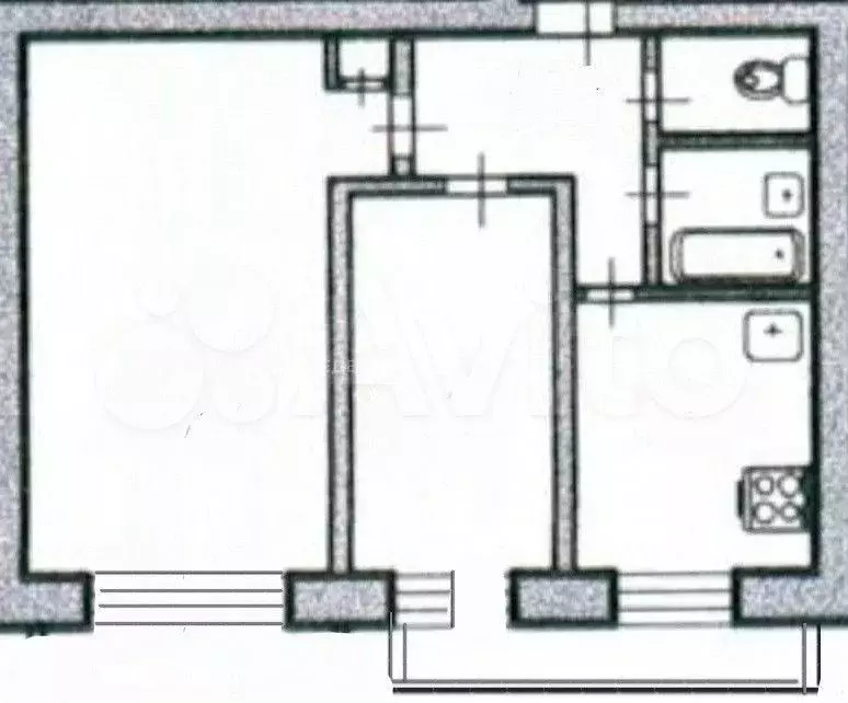 2-к. квартира, 48 м, 3/9 эт. - Фото 0