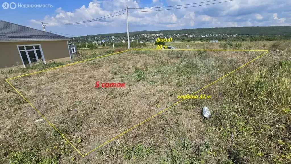 Участок в Краснодарский край, муниципальный округ Анапа, хутор Куток ... - Фото 1