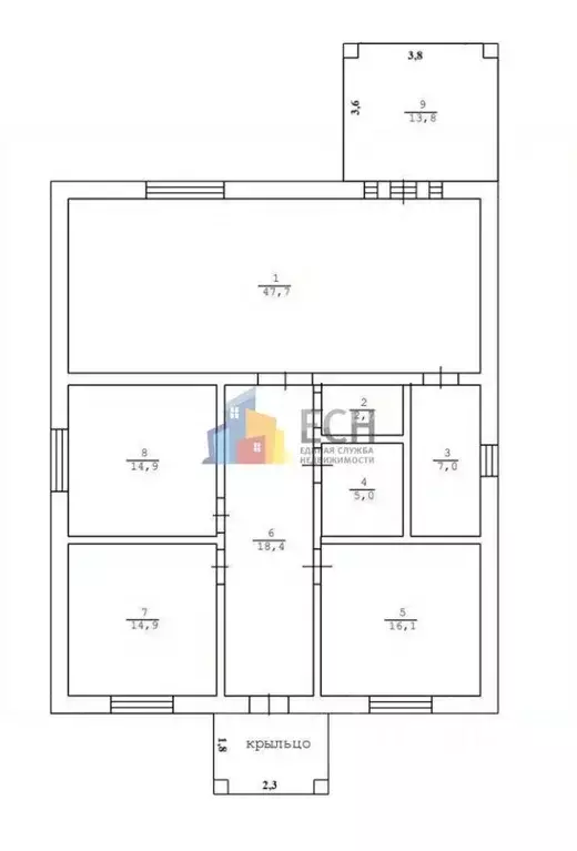 Дом в Тульская область, Тула городской округ, д. Ямны  (150 м) - Фото 2