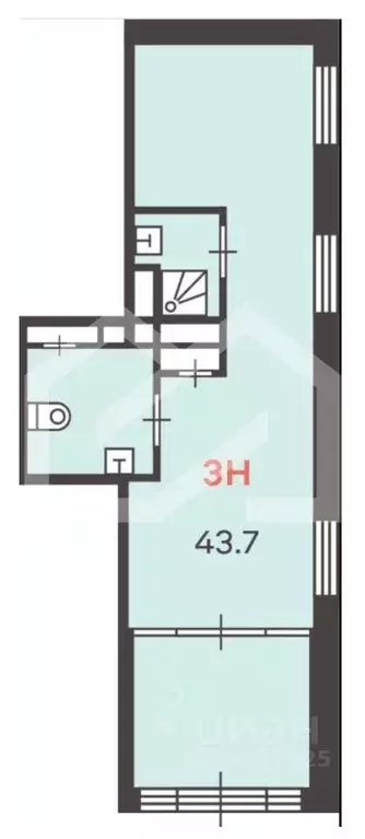 Помещение свободного назначения в Москва 9-я Парковая ул., 68 (44 м) - Фото 2