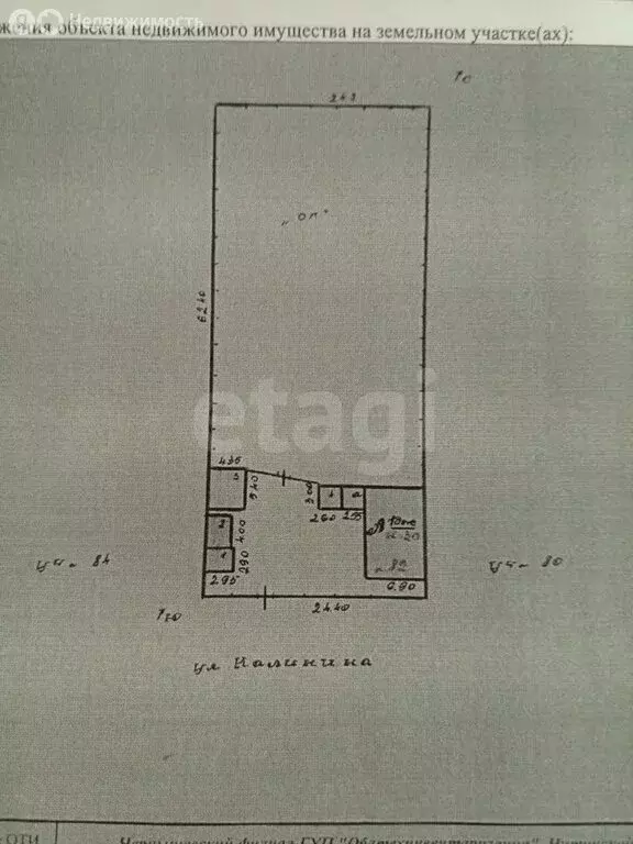 Участок в посёлок городского типа Чернышевск, улица Калинина (15 м) - Фото 1
