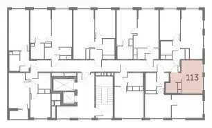 Квартира-студия, 25,3 м, 8/10 эт. - Фото 1