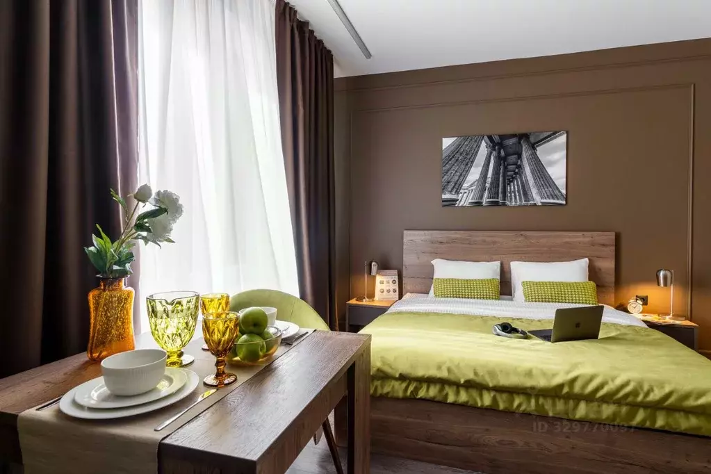 Студия Санкт-Петербург 2-я Советская ул., 4б (23.1 м) - Фото 1