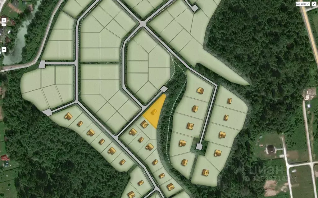 Участок в Московская область, Волоколамский муниципальный округ, ... - Фото 1