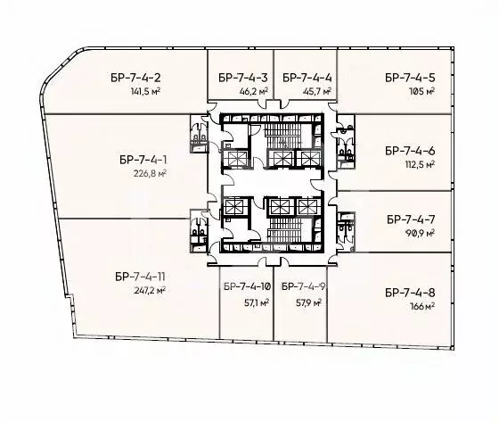 Помещение свободного назначения в Москва Холодильный пер., 3к1 (247 м) - Фото 2