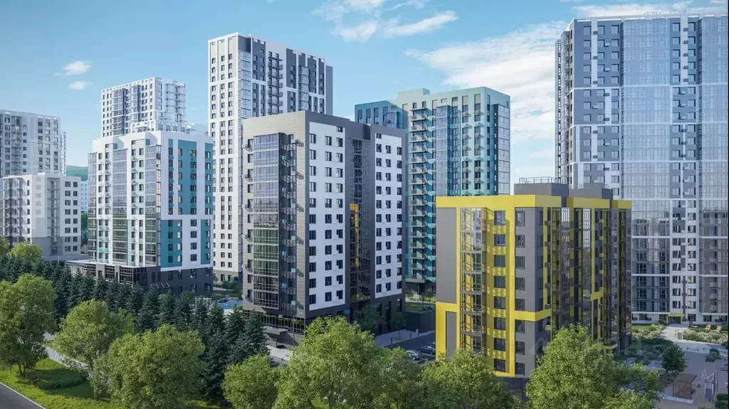3-к кв. Красноярский край, Красноярск Свободный просп., 66Рк1 (77.3 м) - Фото 1