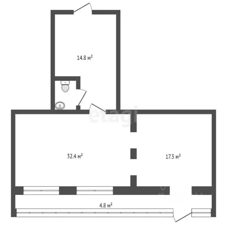 Помещение свободного назначения в Краснодарский край, Новороссийск ул. ... - Фото 2