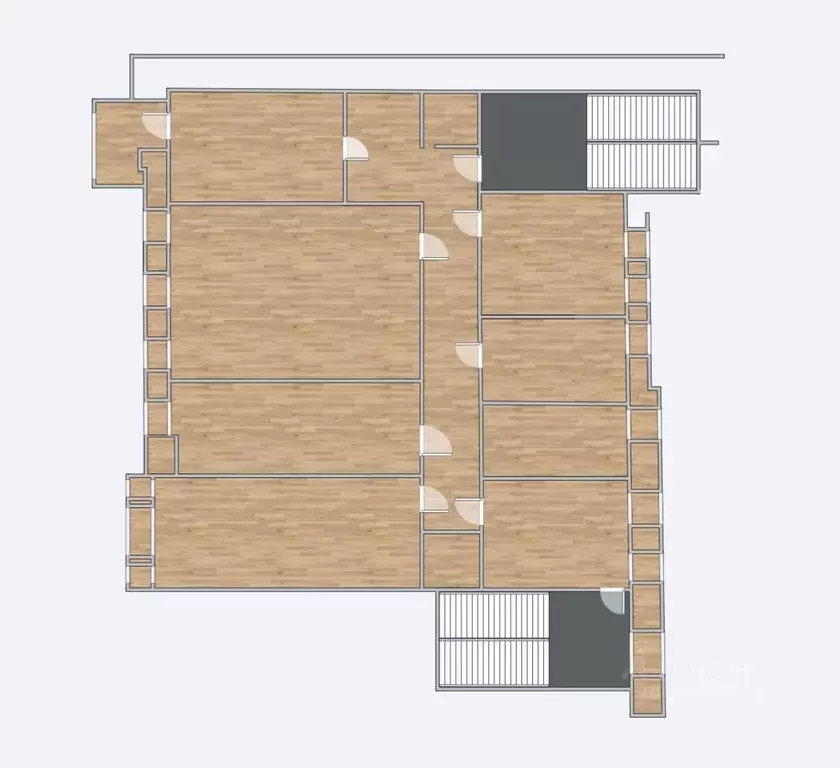 6-к кв. Санкт-Петербург 9-я Васильевского острова линия, 22 (220.8 м) - Фото 1