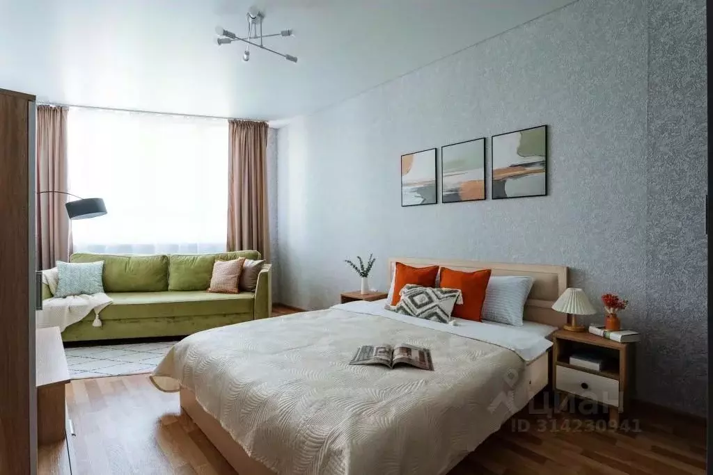 1-к кв. Башкортостан, Уфа просп. Дружбы Народов, 57/1 (40.0 м) - Фото 1