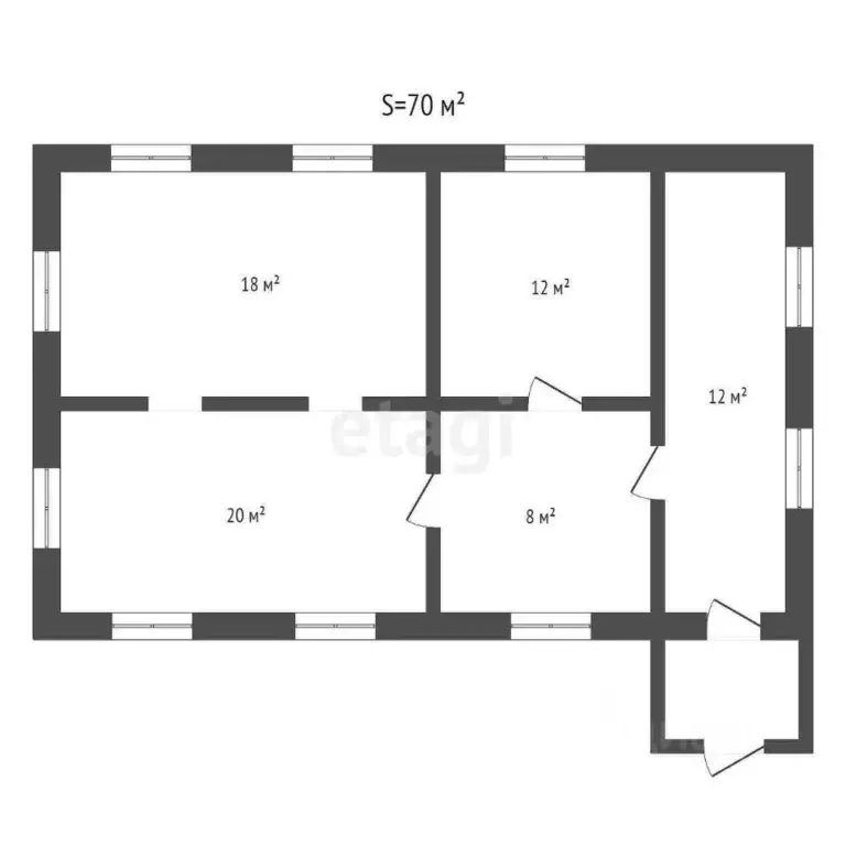 Дом в Брянская область, Жуковский муниципальный округ, с. Овстуг  (51 ... - Фото 2