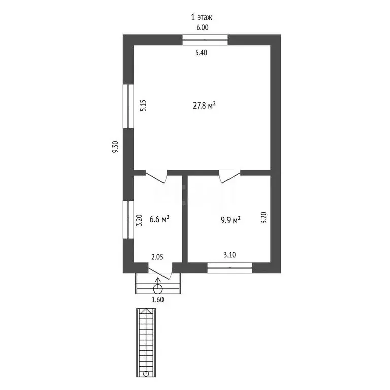 Дом в Нальчик, улица Зои Космодемьянской (655 м) - Фото 2