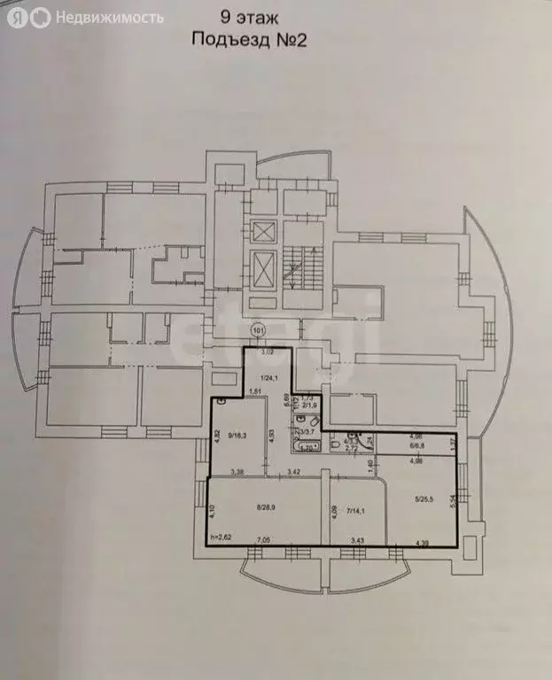3-комнатная квартира: Пермь, улица Малкова, 24А (124.6 м) - Фото 1