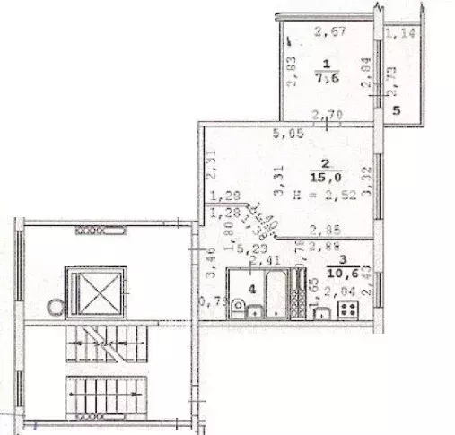 2-комнатная квартира: Екатеринбург, улица Софьи Перовской, 117 (36 м) - Фото 1