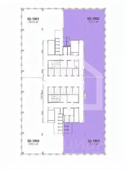 Помещение свободного назначения в Москва Дмитровский проезд, вл1Г (358 ... - Фото 2