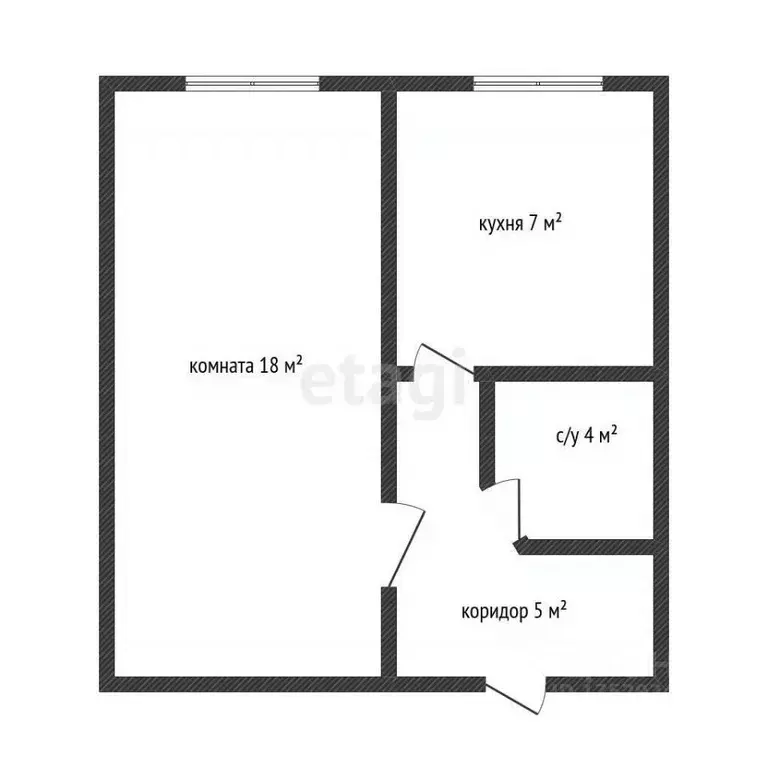 1-к кв. Краснодарский край, Краснодар пос. Российский, ул. Тверская, ... - Фото 2