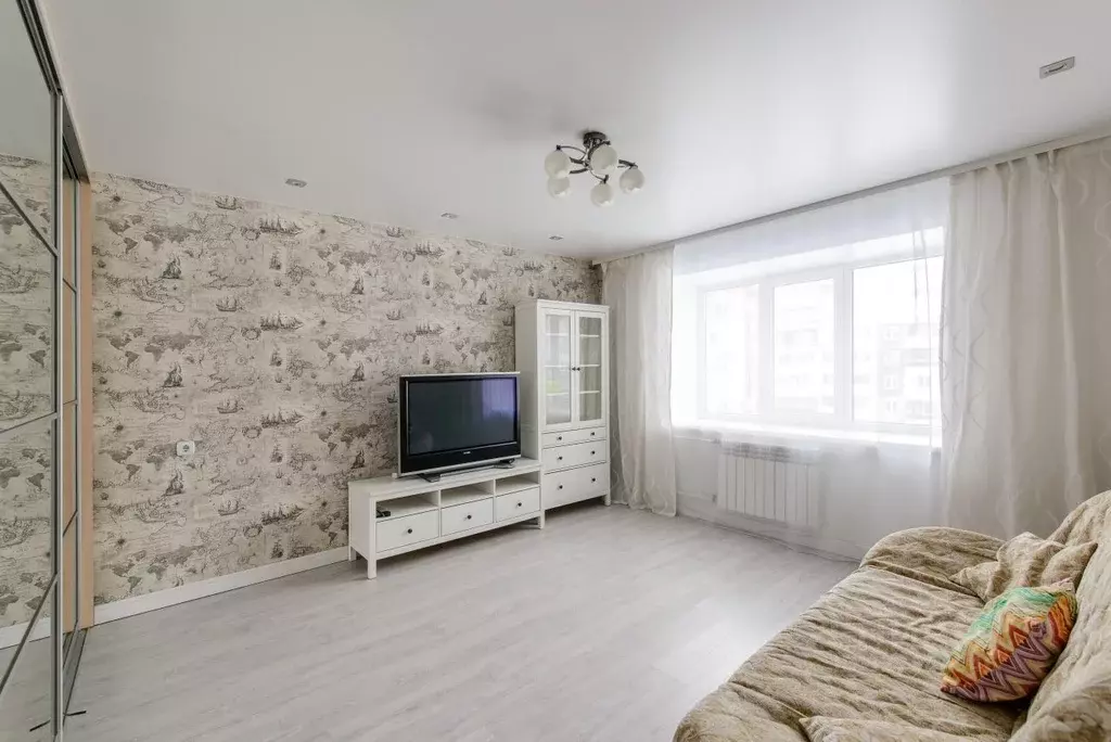 1-к кв. Томская область, Томск просп. Мира, 13/3 (45.7 м) - Фото 1