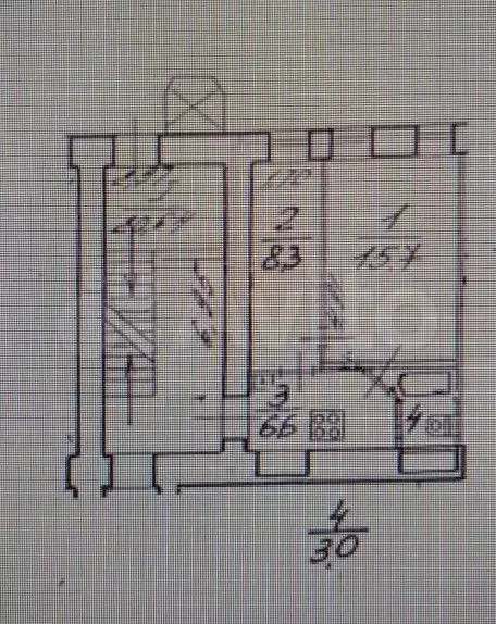 2-к. квартира, 33,6 м, 1/5 эт. - Фото 0