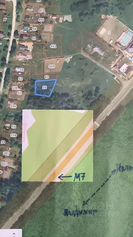 Участок в Ивановская область, Тейковский район, Морозовское с/пос, с. ... - Фото 1