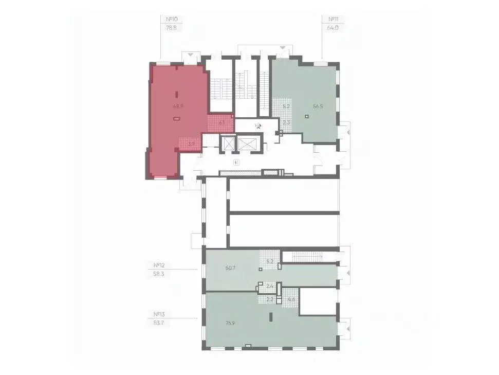 Помещение свободного назначения в Санкт-Петербург Партизанская ул., 5 ... - Фото 2