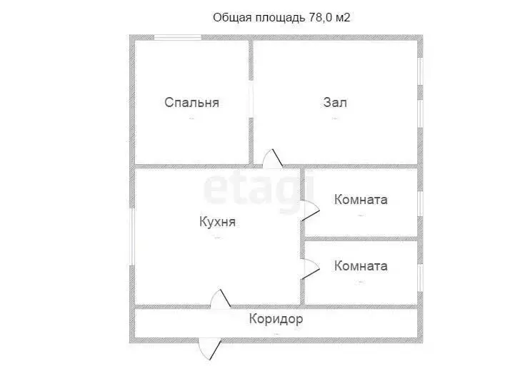 Дом в Ялуторовск, улица Мичурина (65 м) - Фото 1