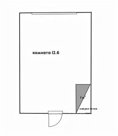 Комната Краснодарский край, Геленджик ул. Островского, 27 (12.6 м) - Фото 2