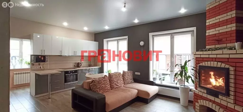 Дом в село Новолуговое, микрорайон Берёзки-2, 3-й квартал, 18 (78 м) - Фото 1