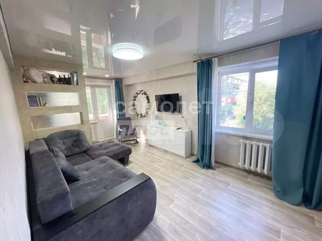 2-к. квартира, 43,6 м, 2/5 эт. - Фото 1