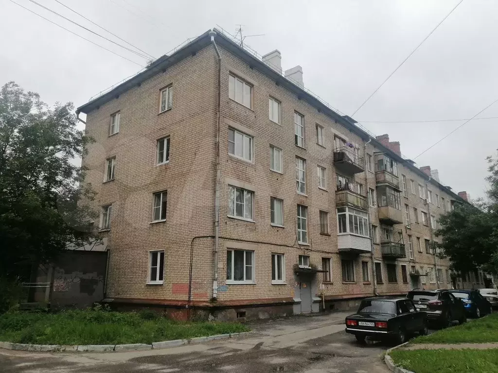 1-к. квартира, 32 м, 2/4 эт. - Фото 0
